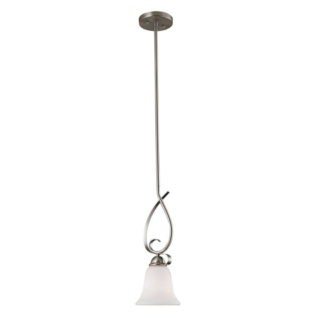 Brighton 6'' Wide 1-Light Mini Pendant - Brushed Nickel
