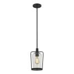 Hamel 7'' Wide 1-Light Mini Pendant - Oil Rubbed Bronze
