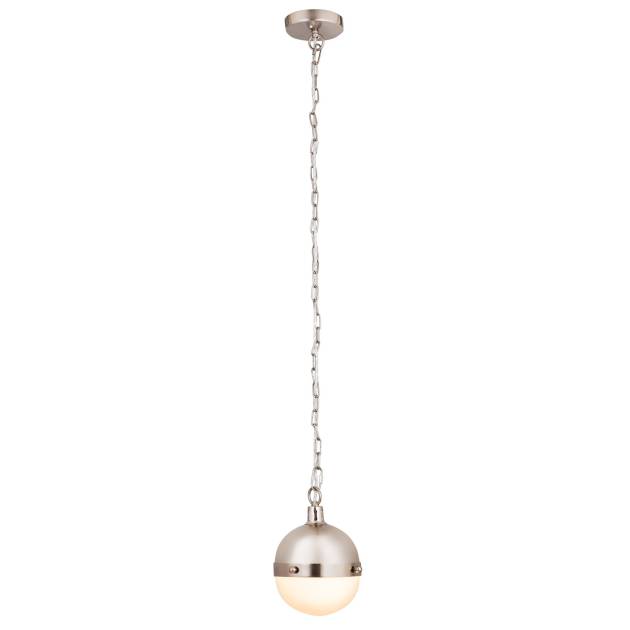 Harmelin 7'' Wide 1-Light Mini Pendant - Satin Nickel