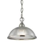 Liberty Park 9'' Wide 1-Light Mini Pendant - Brushed Nickel
