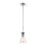 Modley 6'' Wide 1-Light Mini Pendant - Polished Chrome