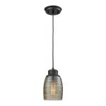 Muncie 5'' Wide 1-Light Pendant - Oil Rubbed Bronze