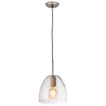 Netta 10'' Wide 1-Light Mini Pendant - Satin Nickel
