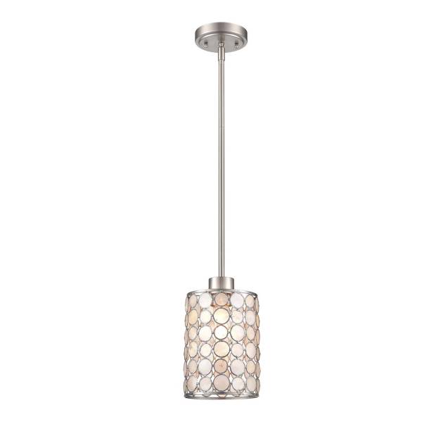 Sagamore 6'' Wide 1-Light Mini Pendant - Brushed Nickel