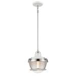 Seaway Passage 10'' Wide 1-Light Mini Pendant - Polished Nickel