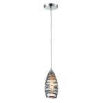 Twister 5'' Wide 1-Light Pendant - Polished Chrome