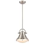 Urbanite 9'' Wide 1-Light Mini Pendant - Satin Nickel