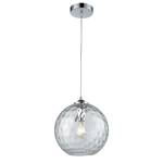 Watersphere 10'' Wide 1-Light Pendant - Polished Chrome with Clear