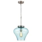 Amore 12'' Wide 1-Light Pendant - Satin Nickel