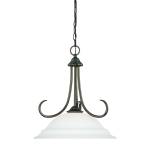 Bella 16'' Wide 1-Light Pendant - Oiled Bronze