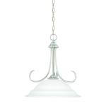 Bella 16'' Wide 1-Light Pendant - Brushed Nickel