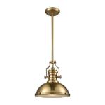 Chadwick 13'' Wide 1-Light Pendant - Satin Brass