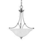 Harmony 21'' Wide 3-Light Pendant - Satin Pewter