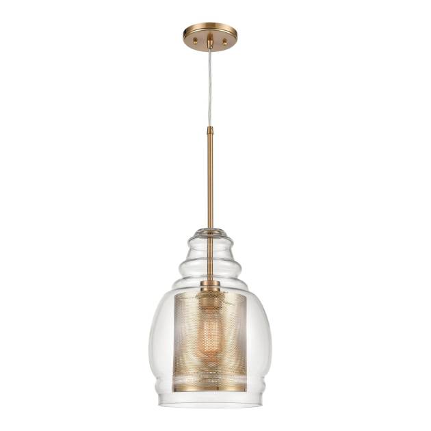 Herndon 11'' Wide 1-Light Pendant - Antique Gold