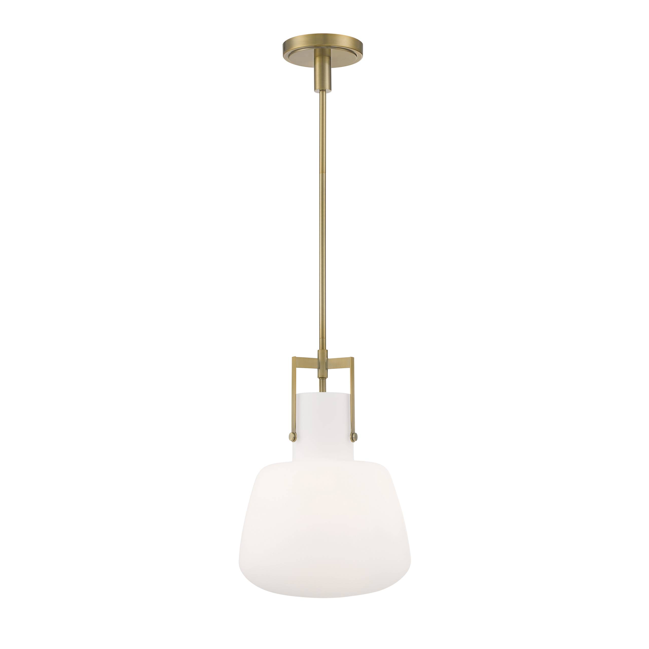Izel 12'' Wide 1-Light Pendant - Antique Brass