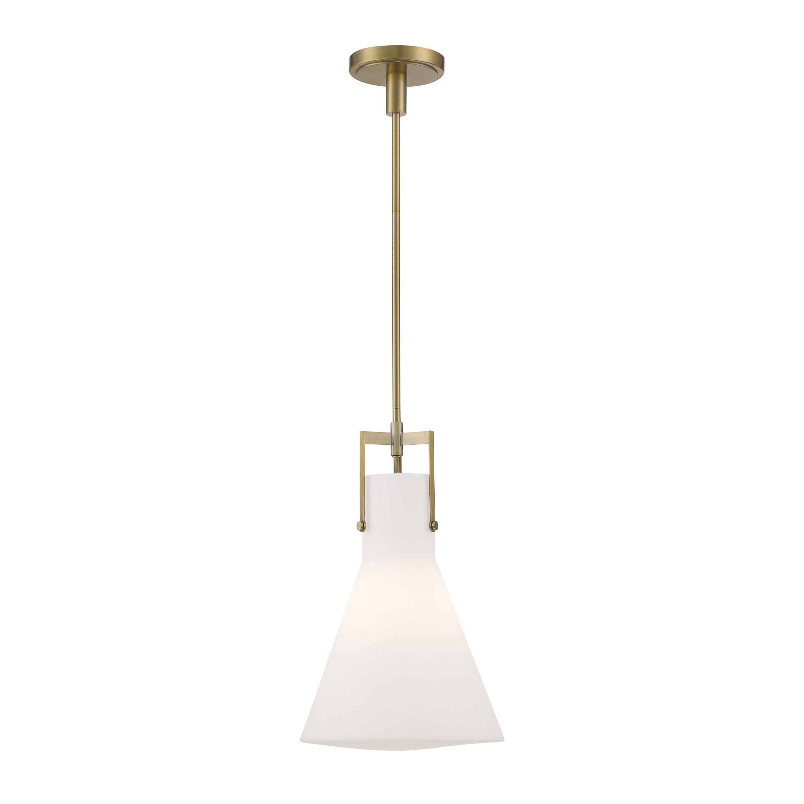 Izel 12'' Wide 1-Light Pendant - Antique Brass