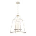 Joanie 17.25'' Wide 4-Light Pendant - Antique White