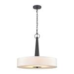 Leo 22'' Wide 4-Light Pendant - Matte Black