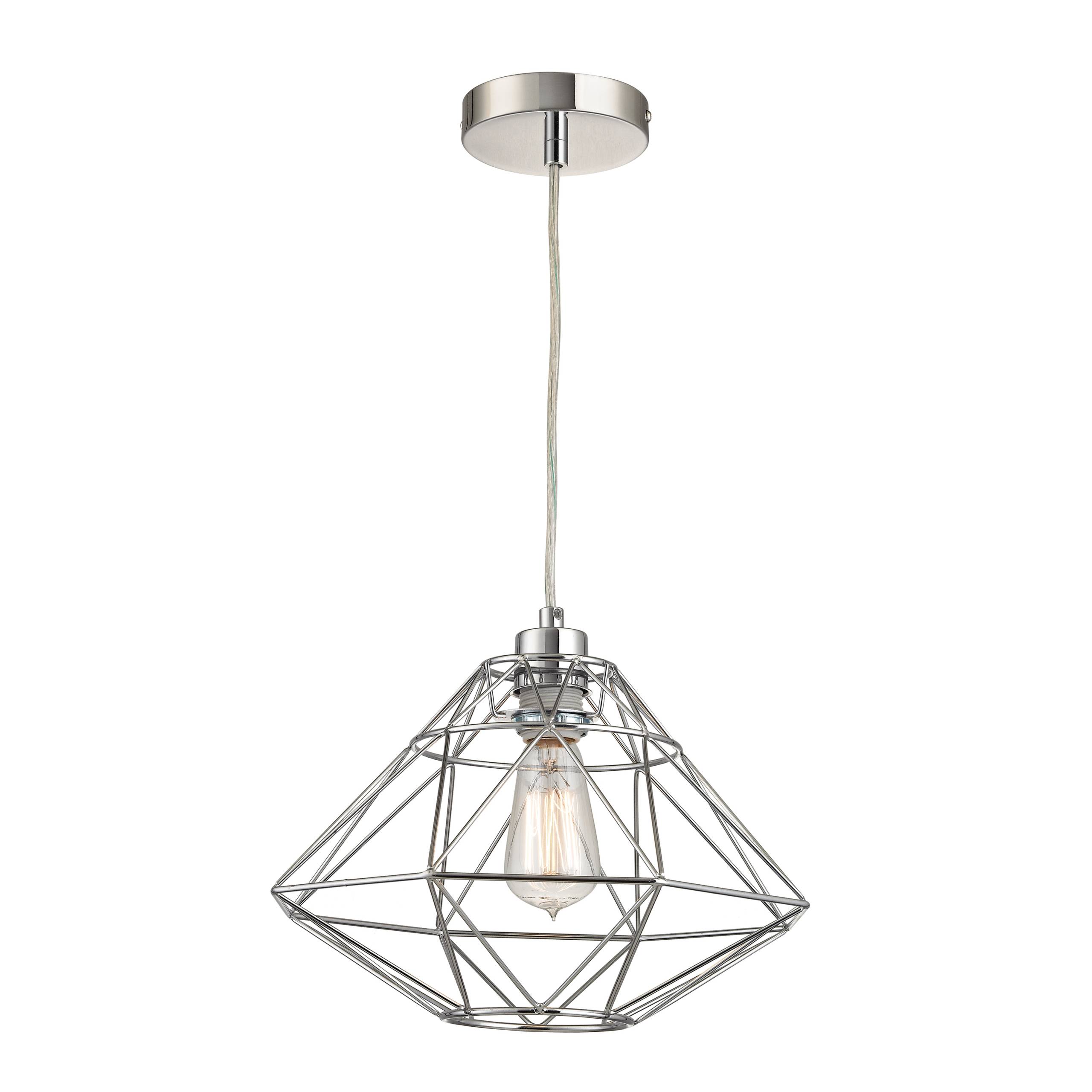 Paradigm 13'' Wide 1-Light Pendant - Chrome