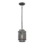 Perth 5.87'' Wide 1-Light Pendant - Black