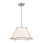 Regalia 18'' Wide 1-Light Pendant - Satin Nickel