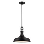 Rutherford 15'' Wide 1-Light Pendant - Oil Rubbed Bronze
