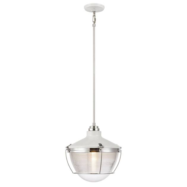 Seaway Passage 14'' Wide 1-Light Pendant - White