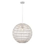 Simoom 19'' Wide 1-Light Pendant - White