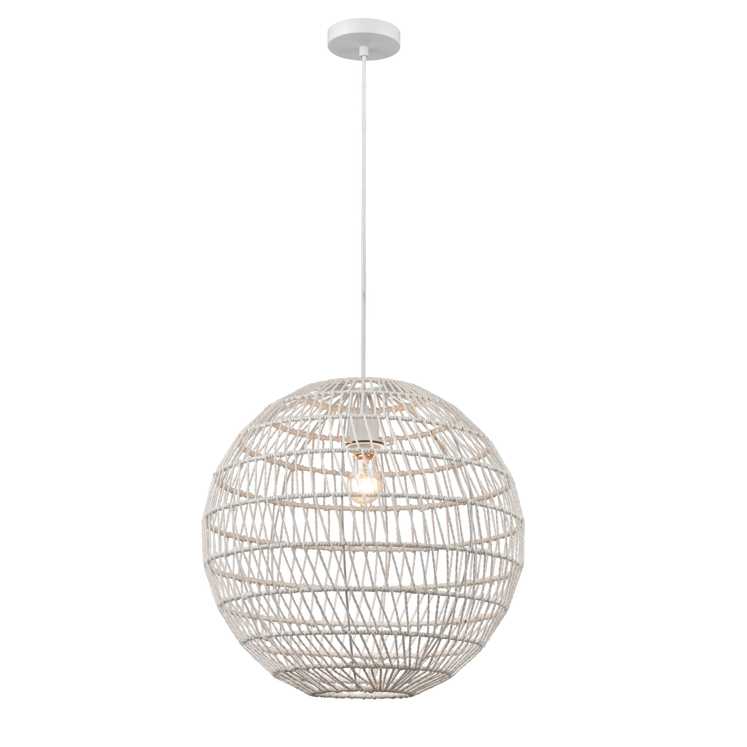 Simoom 19'' Wide 1-Light Pendant - White