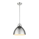 Somerville 12'' Wide 1-Light Pendant - Polished Nickel