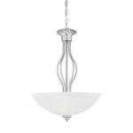 Tahoe 20'' Wide 3-Light Pendant - Brushed Nickel