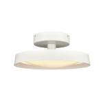 Nancy 13.75'' Wide LED Semi Flush Mount - Matte White
