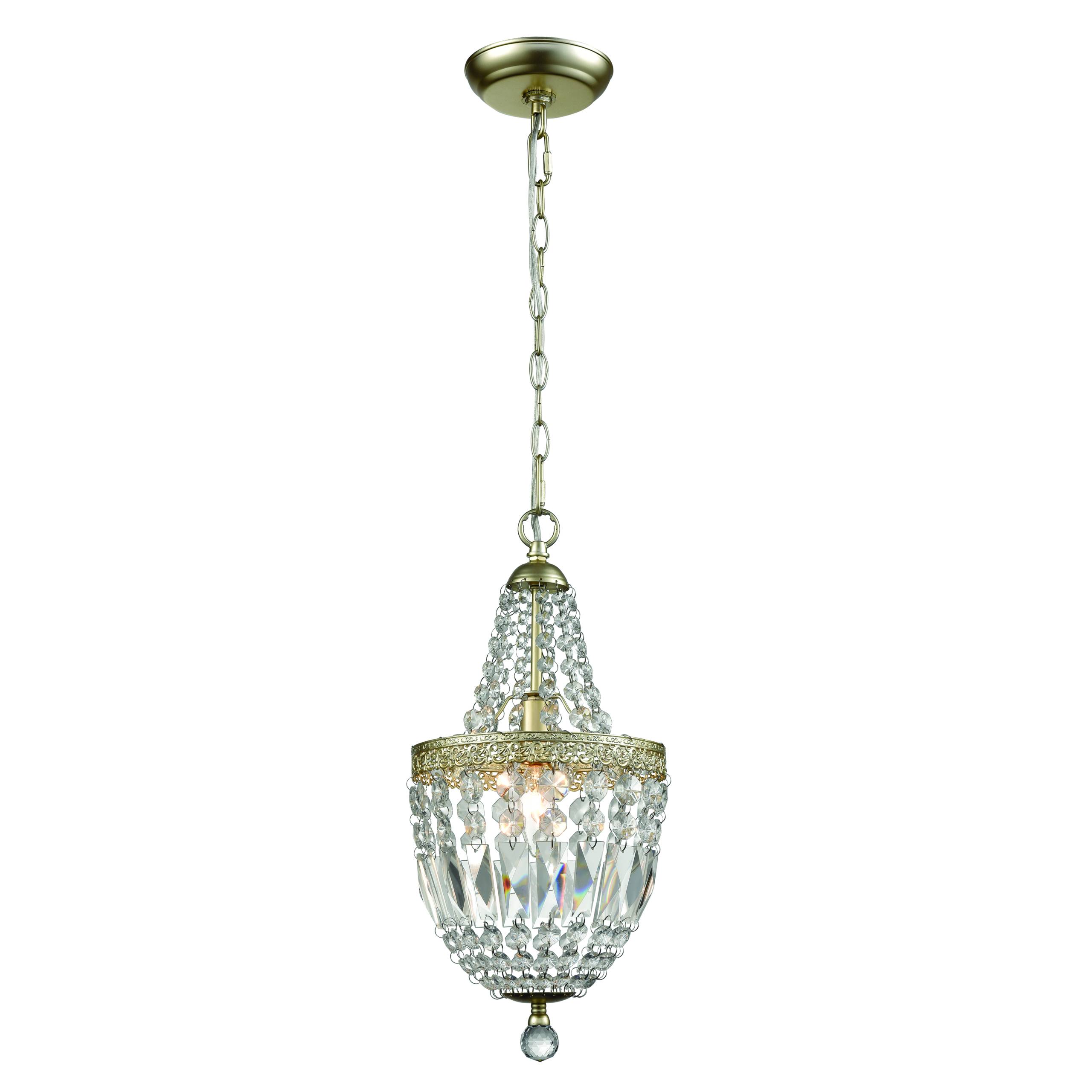 Morley 8'' Wide 1-Light Mini Pendant - Clear