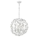 Circeo 19'' Wide 4-Light Chandelier - Antique White