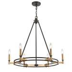 Talia 29'' Wide 6-Light Chandelier - Oil Rubbed Bronze