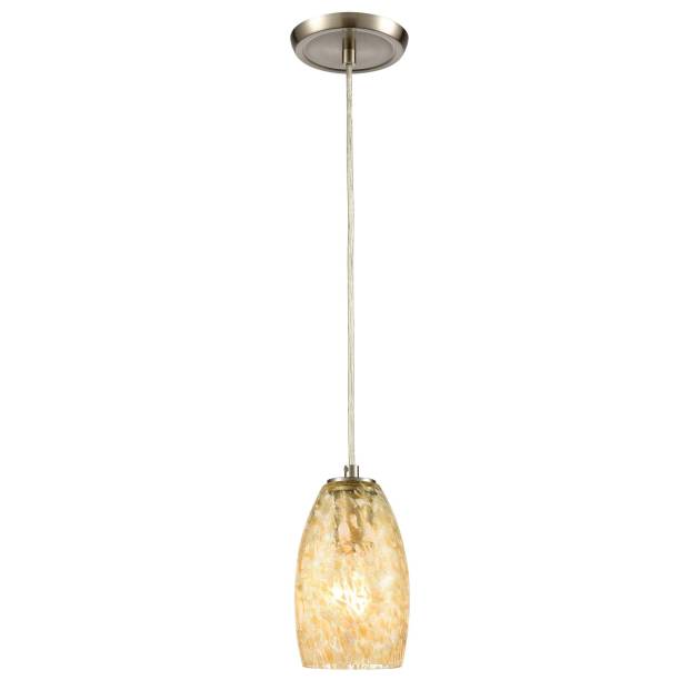 Golden Pasture 5'' Wide 1-Light Mini Pendant - Gold