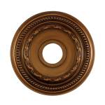 Campione 16'' Wide Medallion - Antique Bronze
