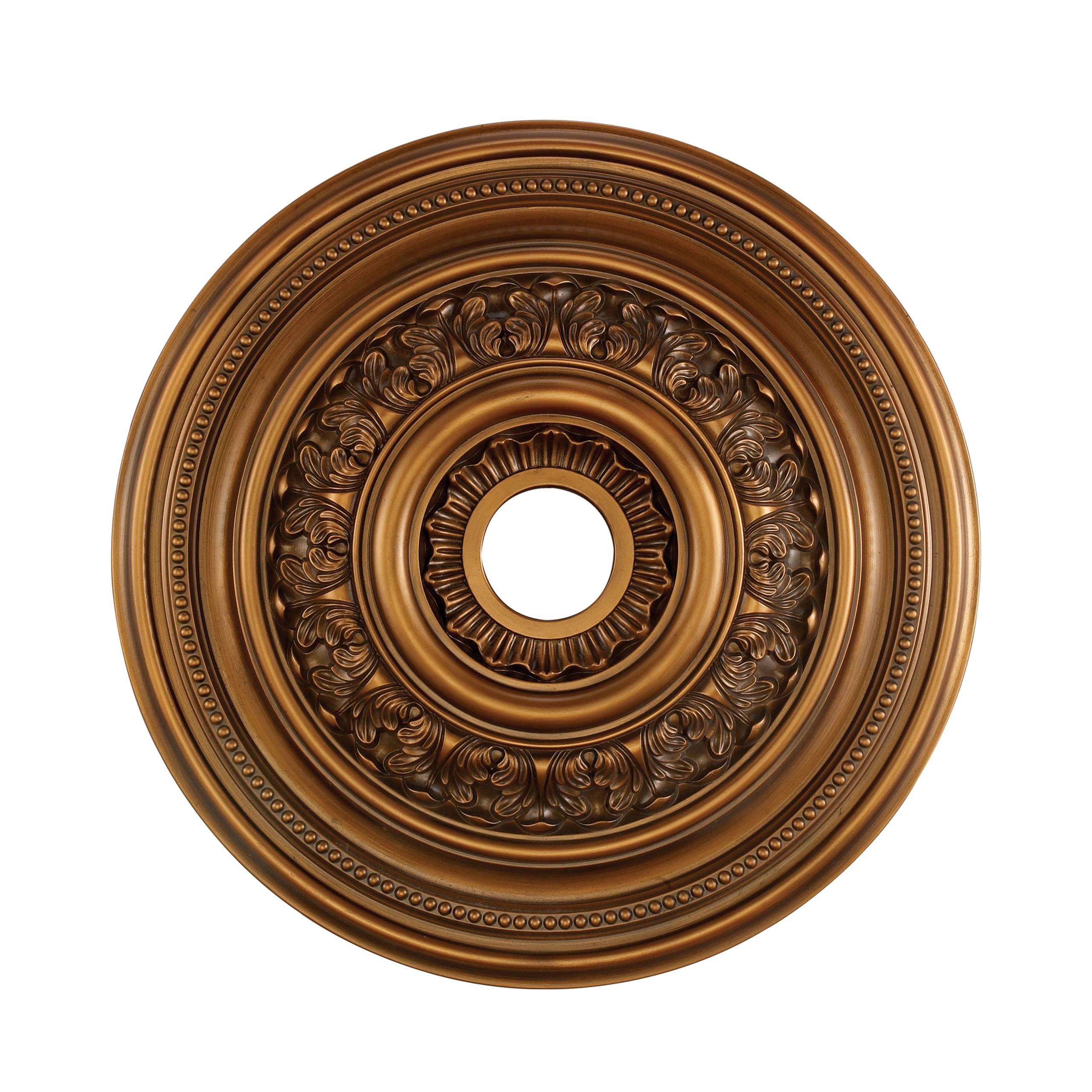 English Study 24'' Wide Medallion - Antique Bronze
