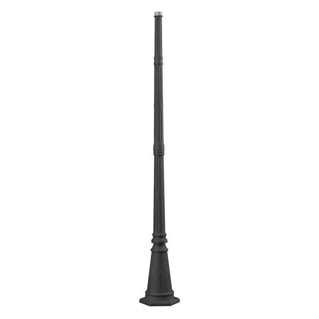 Outdoor Post - Charcoal