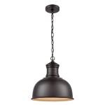 Cedar Park 13'' Wide 1-Light Outdoor Pendant - Oil Rubbed Bronze
