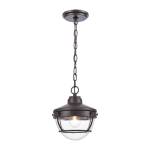 Eastport 9'' Wide 1-Light Outdoor Pendant - Oil Rubbed Bronze