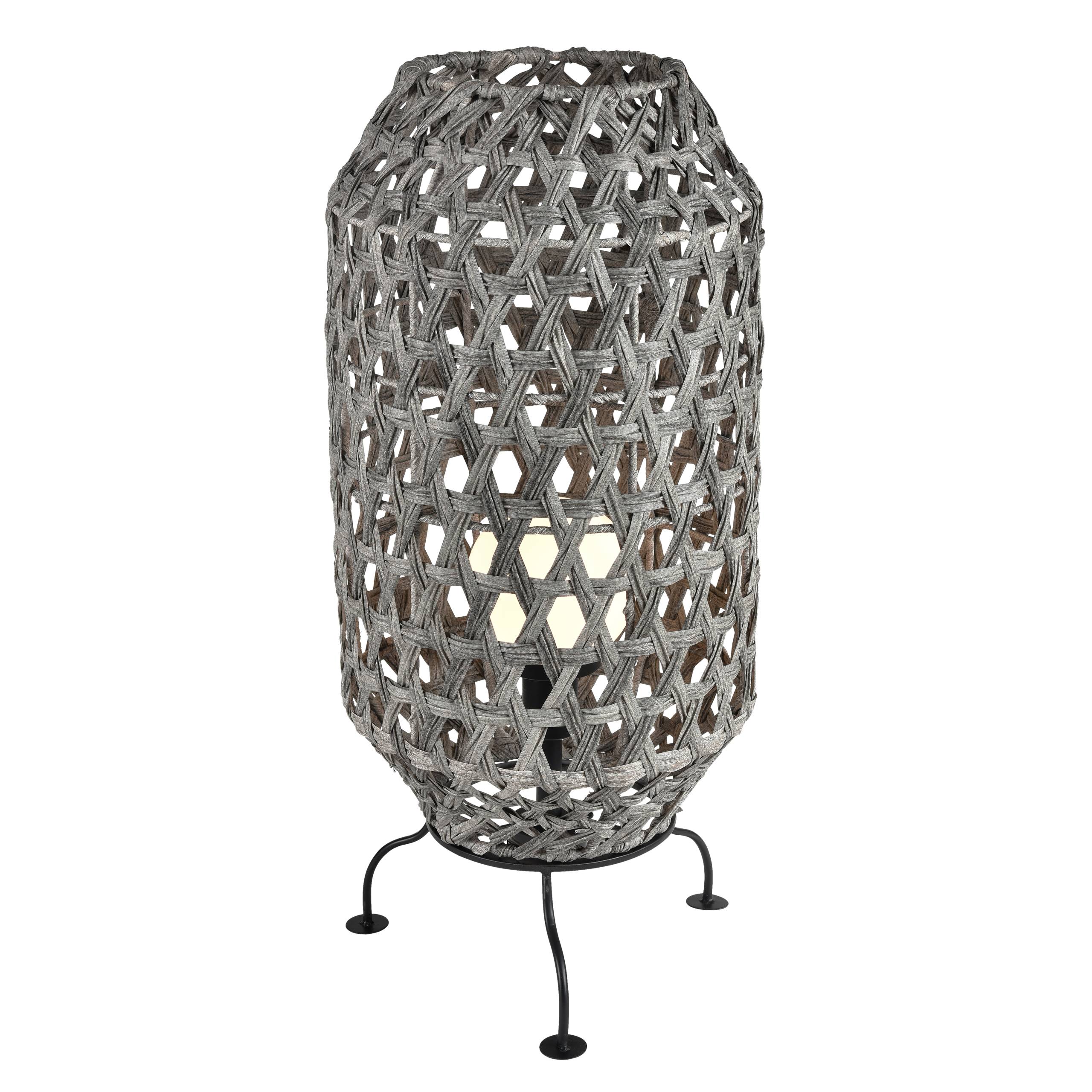 Banaue 36'' High 1-Light Outdoor Table Lamp - Gray