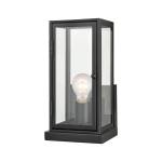 Foundation 12'' High 1-Light Outdoor Sconce - Matte Black