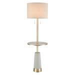 Below the Surface 63'' High 2-Light Floor Lamp - Polished Concrete