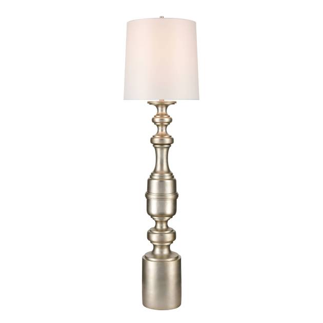Cabello 78'' High 1-Light Floor Lamp - Antique Silver