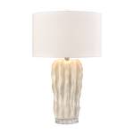 Genesee 27.5'' High 1-Light Table Lamp - White Glazed