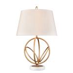 Morely 26'' High 1-Light Table Lamp - Painted Gold