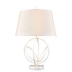 Morely 26'' High 1-Light Table Lamp - Matte White