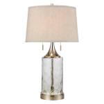 Tribeca 27'' High 2-Light Table Lamp - Clear