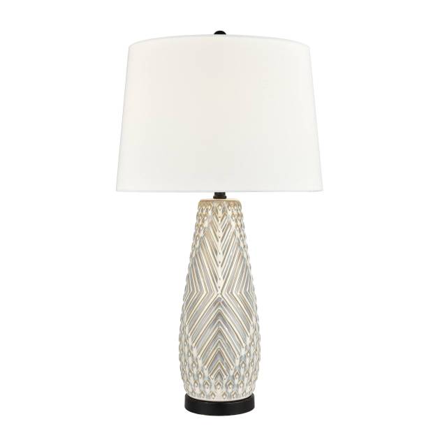 Whitland 30'' High 1-Light Table Lamp - Gray